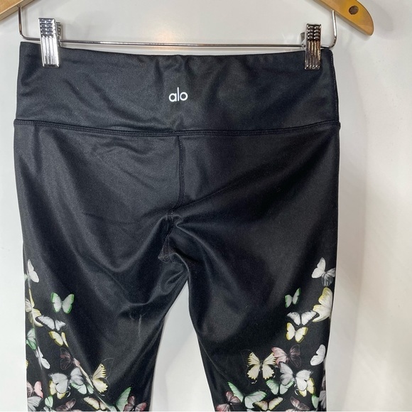 Alo Yoga Butterfly Print Leggings Small - Picture 4 of 5